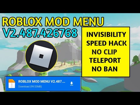 Roblox Mod Menu, v2.531.422, ✓Free Robux, God Mode, Speedhack