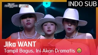 Jika WANT Tampil Bagus, Ini Akan Dramatis 😁 #StreetWomanFighterKDanceBattle 🇮🇩INDOSUB🇮🇩