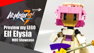 Preview my LEGO Elf Elysia Chibi from Honkai Impact 3rd | Somchai Ud