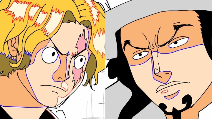 One Piece - SABO vs LUCCI Fan Animation (Return to the Reverie)
