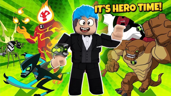 AKO ANG PINAKA BAGONG BEN 10 | Roblox | BEN 10 Super Hero Time