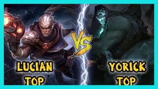 Thụt TV | Lần Đầu Xách Lucian Đi Top Đối Đầu Yorick Và Cái Kết Ấm Lòng 😆😜