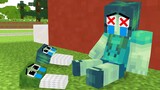 Monster School: Baby Zombie help Baby Herobrine Become Kind - Sad Story - Minecraft Animation