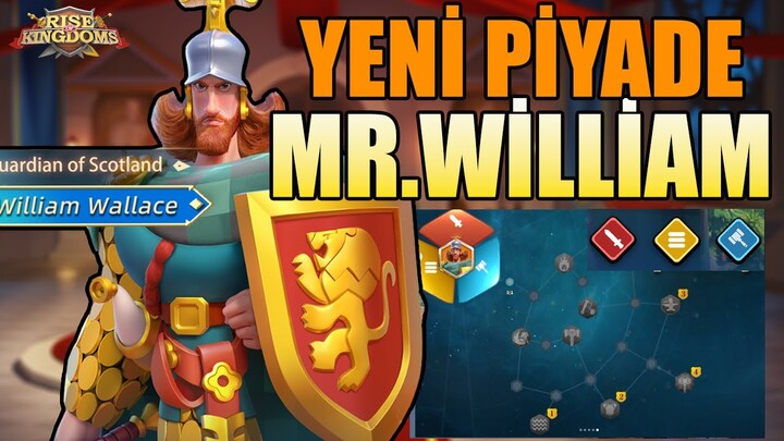 William Wallace yeni piyade komutanı - Detaylı İnceleme - Rise of Kingdoms