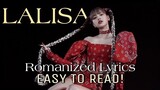 Lisa - LALISA | Romanized Lyrics Easy To Read Lyrics
