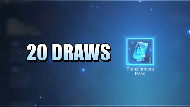 HOW TO DRAW 20 TIMES IN THE TRANSFORMERS EVENT