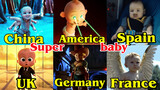 [Remix]Super babies in different countries