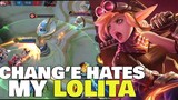 Lolita EZ counter to Chang'e // Mobile Legends