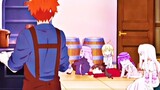 Mereka berempat diberi makan makanan Shirou dan tercengang!