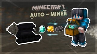 ADDON ALAT MINING OTOMATIS! | AUTO MINER ADDON - WORK MCPE 1.17+