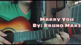Marry You - Bruno Mars||Guitar Tutorial| Easy Chords & Strumming