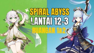 Spiral Abyss Lantai 12-3 Ruangan 1&2