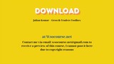 [GET] Julian Komar – Growth Traders Toolbox
