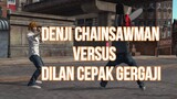 Denji Chainsawman Versus Dilan Cepak Gergaji - 3D Anime