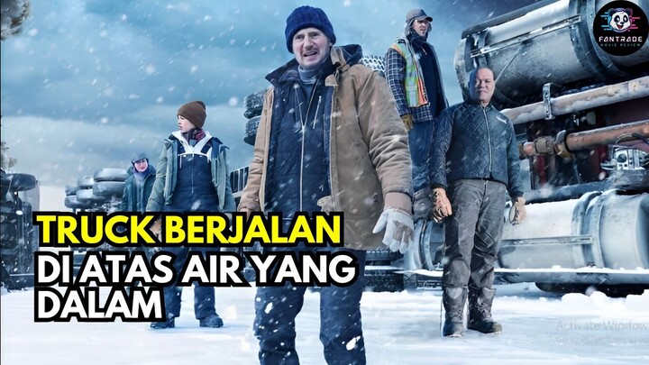 PERJALANAN MEMATIKAN DI JALAN ES! SOPIR INI HADAPI BAHAYA EKSTREM | ALUR CERITA THE ICE ROAD