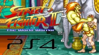 Street Fighter II: The World Warrior playthrough (PS4)