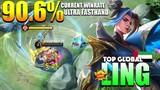 Ling WTF FastHand Gameplay! 90.6% WinRate | Top Global Ling Gameplay By IG:quian_rc ~ MLBB