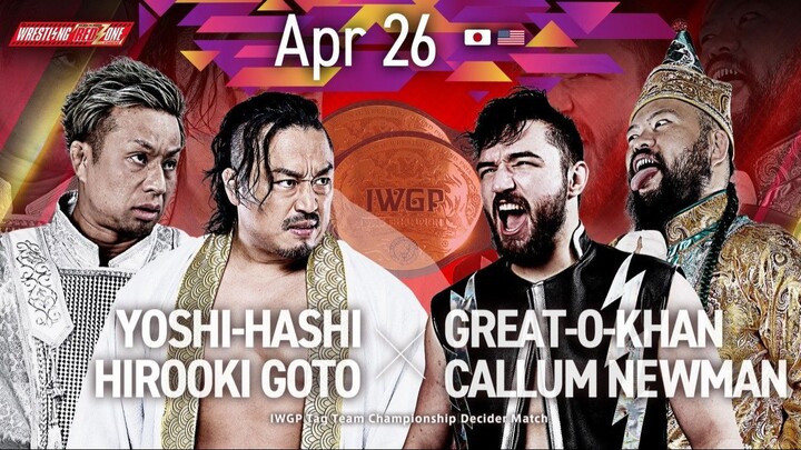 NJPW WRESTLING REDZONE in HIROSHIMA - 26 April 2025
