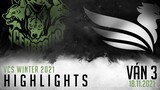 Highlight CES vs SE [VÁN 3][VCS Mùa Đông 2021][Tuần 1 - 18.11.2021]