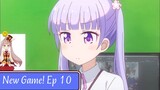 New Game! Ep 10 eng sub