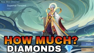 HOW MUCH!! IS VALE NEW COLLECTOR SKIN SUPERNAL TEMPEST!!!