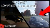 TOP 5 MOST LOW PRICED Cars In Greenville! || Greenville