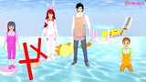 Yuta & Takagi Berhasil Sampai Finish Mio & Sakura Gagal Obby Parkour - Sakura School Simulator