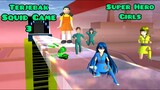 Superhero Girls | Terjebak Permainan Squid Game 3 | Drama Sakura School Simulator #5