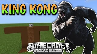 How to summon King Kong in Minecraft Pe