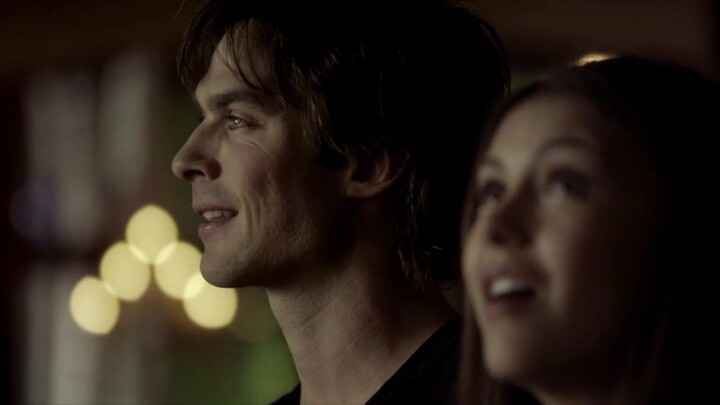 Damon and Elena's actual second meeting - The Vampire Diaries, Damon is good and bad but I like it, 