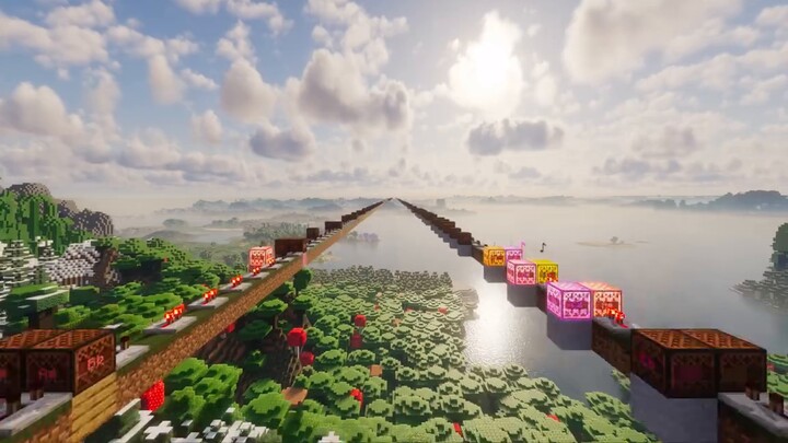 What? I actually recreated the character song "It's Nezha" from Nezha 2 in MC! I want to turn that c
