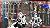 Manga organization asmr🎍// Setup// Manga collection tiktoks pt.82 📙📚