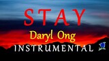 STAY -  DARYL ONG  instrumental (LYRICS)