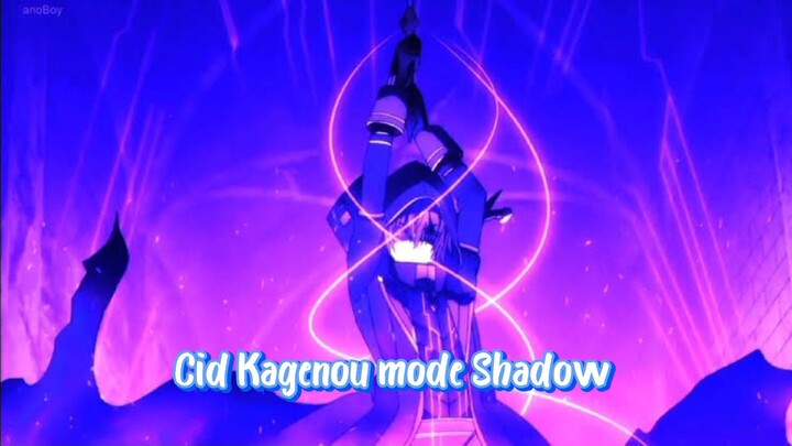 Cid Kagenou mode Shadow Garden