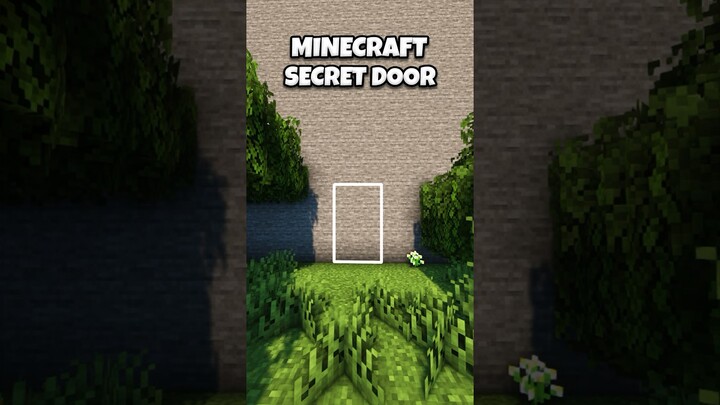 Minecraft Secret Door Tutorial!