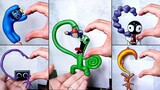 [ROBLOX] Making Rainbow Friends Finger Heart - Fancy Refill Sculptures Timelapse