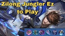 Honor of King, Zilong Gameplay Jungler Paling EZ Rekomendasi Untuk Pemula 😱