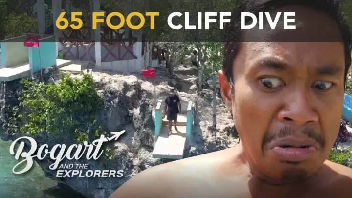 CLIFF DIVING 65 FEET IN THE PHILIPPINES (The Island of Fire Ep. 2)