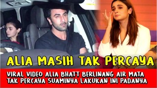 Heboh! Alia Bhatt Berlinang Air Mata dan Tak Menyangka Suaminya Melakukan Hal Ini di Kenya