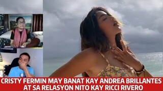 Cristy Fermin BINANATAN muli si Andrea Brillantes, "LIBERATED AT LASINGGERA"