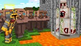Minecraft DONT ENTER FORBIDDEN GOLEM TOWER OF TRAPPED MOBS MOD / DANGEROUS GOLEMS !! Minecraft Mods
