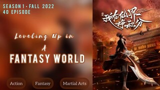 Leveling Up In A Fantasy World Episode 01 Sub Indo