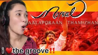 MERSAL - AALAPORAN TAMIZHAN TAMIL VIDEO  | VIJAY | A.R. RAHMAN || REACTION!!!