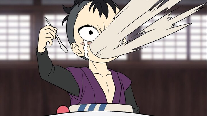 [Kimetsu no Yaiba] Ninja kupu-kupu yang memberi makan daging aneh kepada Genya