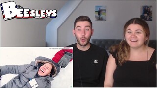 BRITISH COUPLE REACTS | Winter Fails! *Try Not to Laugh*
