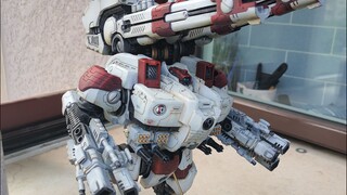 [Warhammer 40K] Karena takut kena, saya nyalakan semua senjata, FW Tau Empire KX139 Supreme Armor