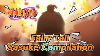 Fairy Tail|【The Movie】The Ninja Village block meteorite and Sasuke makes a salvation