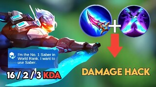 SABER DAMAGED HACK!! YOU WON'T BELIEVE IT WORKS 😱😱😱