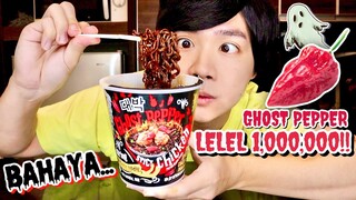 MIE INSTAN TERPEDAS DI DUNIA GHOST PEPPER NOODLE!!!