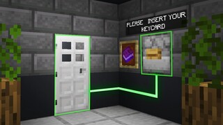 CARA MEMBUAT KEYCARD DOOR - MINECRAFT INDONESIA